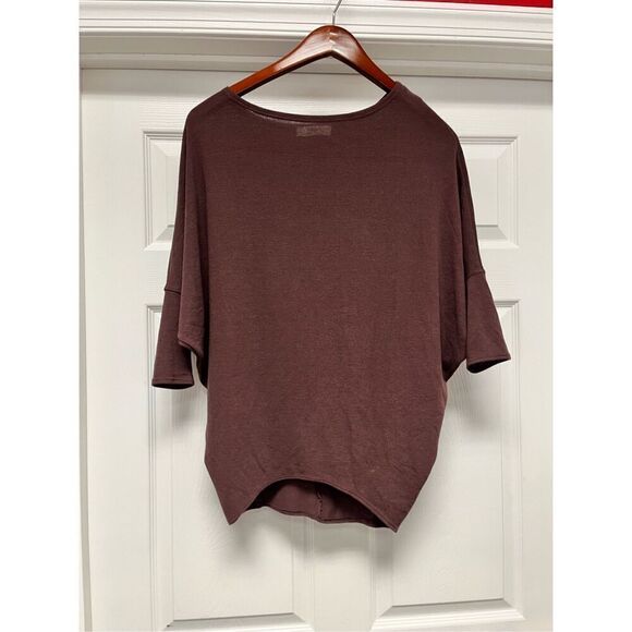 Jolie Sweaters - Jolie Plum Batwing Loose Lightweight Sweater sz S NWOT